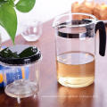 Chinese Convenient Clear Glass Gongfu Teapot